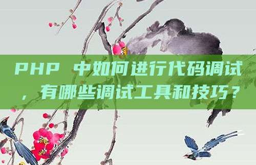 PHP 中如何进行代码调试，有哪些调试工具和技巧？