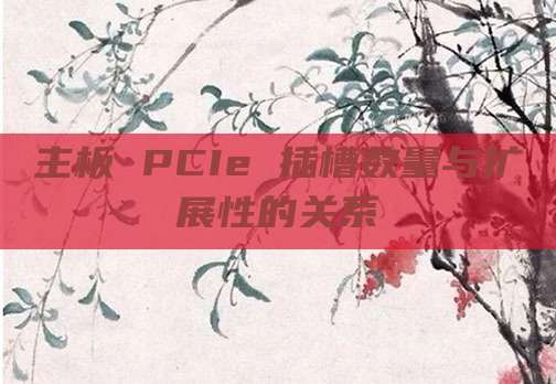 主板 PCIe 插槽数量与扩展性的关系